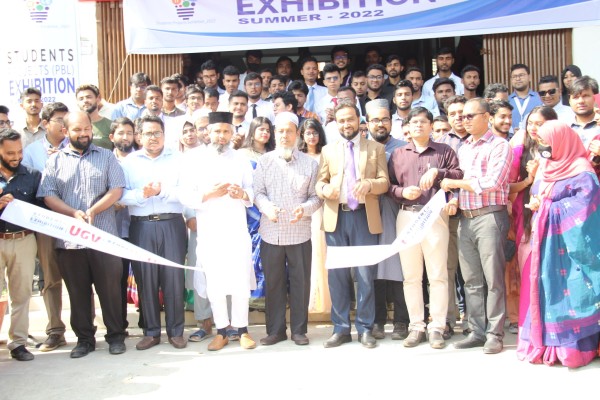 Project exhibition for Summer 2022 held at UGV, Barishal